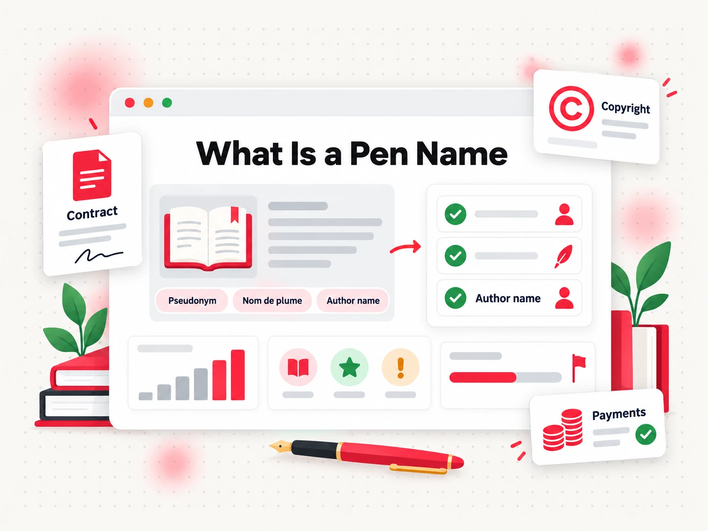 What is a pen name: synonyms and what still stays under your legal name