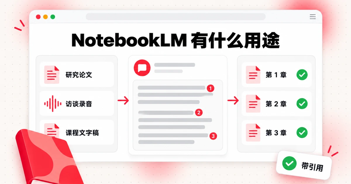封面: NotebookLM 是做什么的?写作者指南