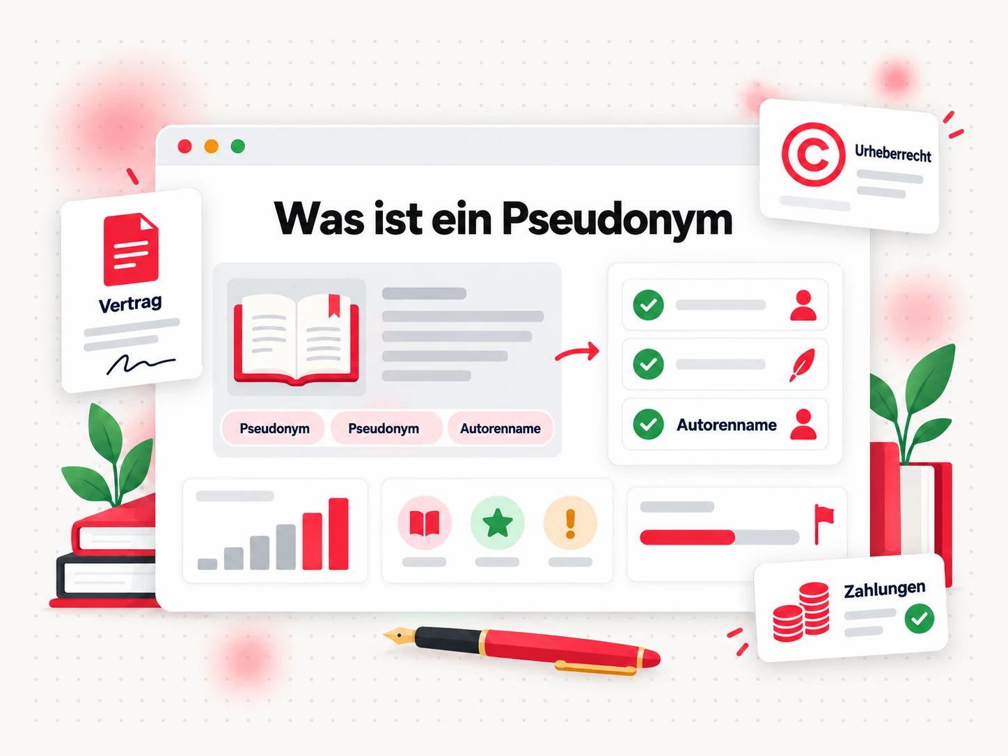 Was ist ein Pseudonym: Synonyme und was weiterhin unter deinem bürgerlichen Namen bleibt