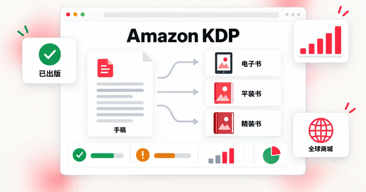 封面: Amazon KDP:完全新手指南(2026)